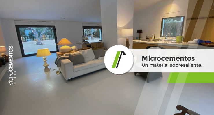 Microcementos: características, ventajas y aplicaciones de un material sobresaliente