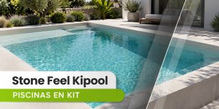 Piscinas en kit Stone Feel KIpool: estructura ligera y acabado continuo Piscinas en kit Stone Feel KIpool: estructura ligera y acabado continuo