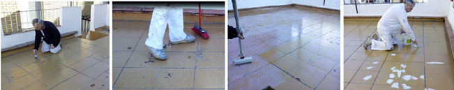 Paso 1: Impermeabilizar terraza